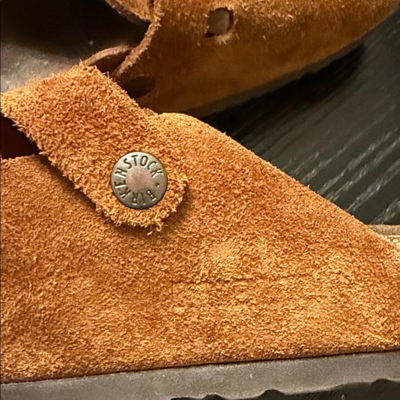 Birkenstock Boston Suede Clogs • Taupe Brown • Size 37 (6–6.5) - Picture 8 of 10